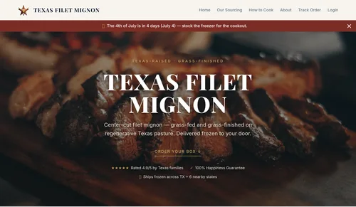 Texas Filet Mignon